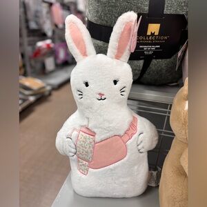 Viral Easter bunny pillow holding a Stanley and Crossbody bag